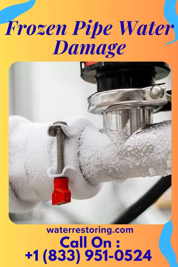 Frozen Pipe Water Damage in Bellerive Acres, MO